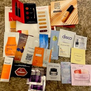 Skincare samples